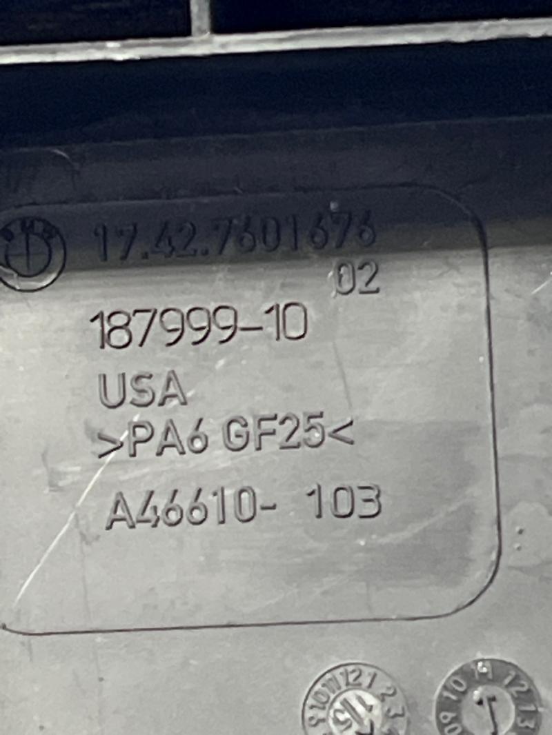 2013 BMW X3 Electric Cooling Motor