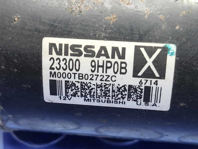 2017 Nissan Maxima Starter Motor