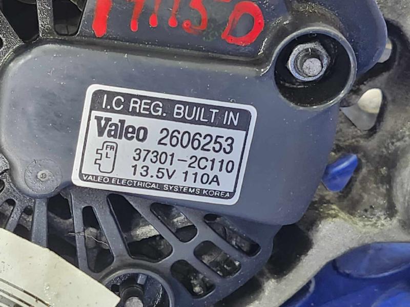 2010 Genesis Genesis Alternator