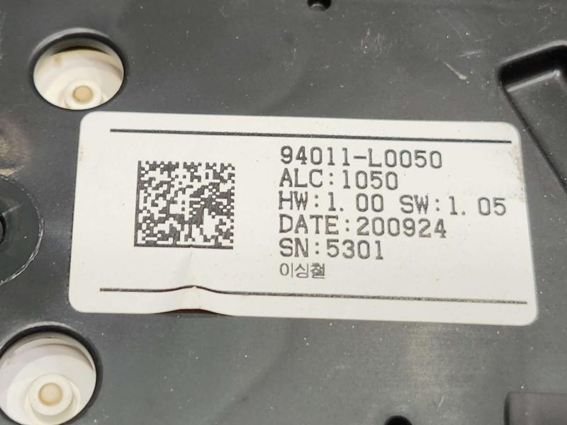 2021 Hyundai Sonata Speedometer
