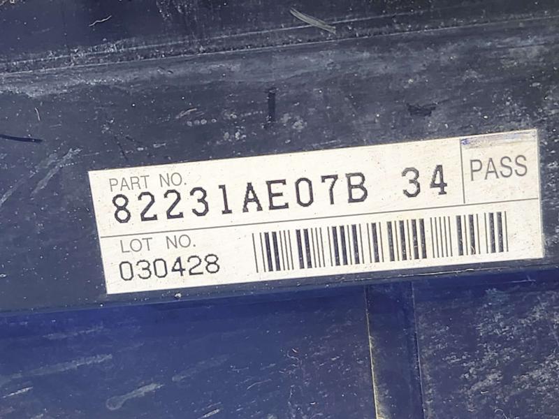 2003 Subaru Legacy Engine Fuse Box