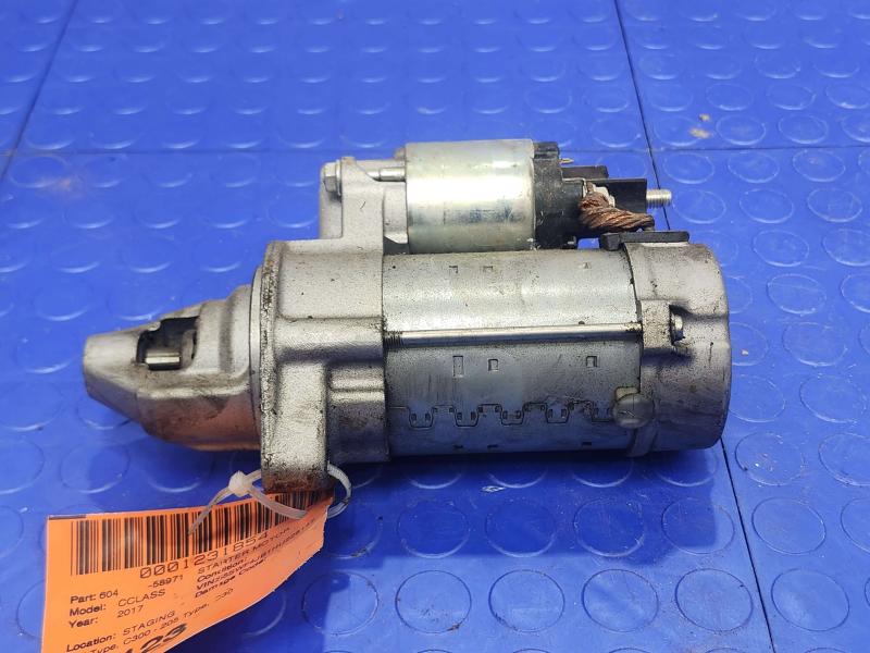 2017 Mercedes C-Class Starter Motor