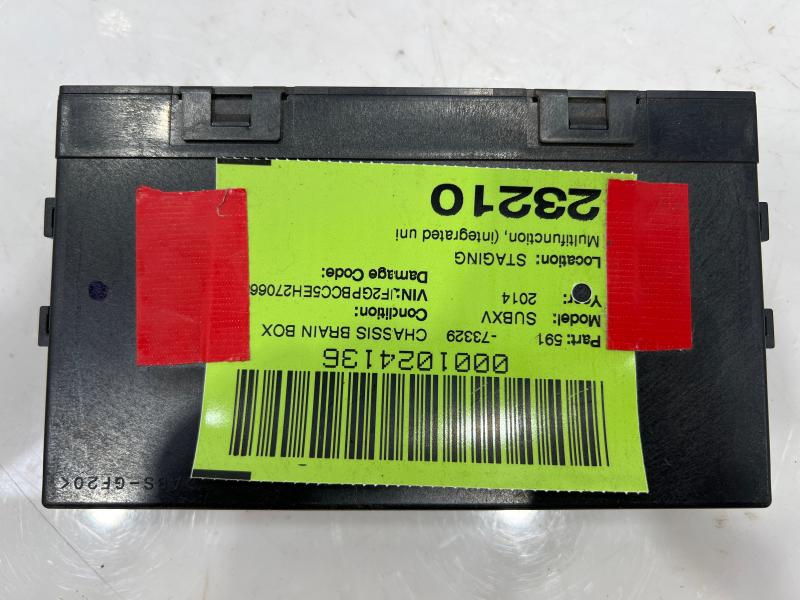 2014 Subaru XV Crosstrek Integrated Control Module OEM 88281FJ030