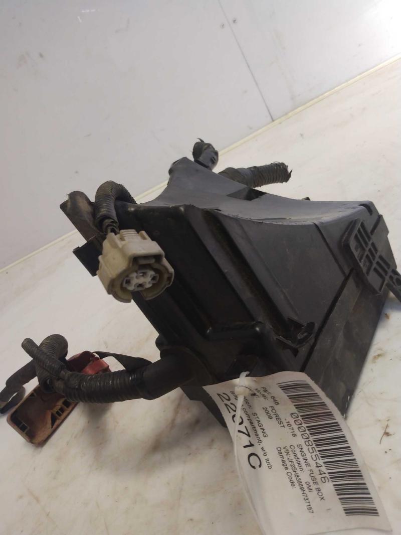 2009 Subaru Forester Fuse Box Eng Compartment Mounted w/o Turbo OEM 82241FG010