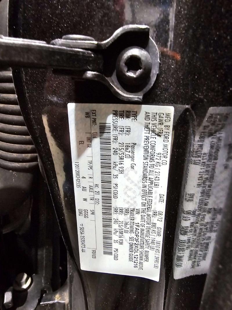 2013 Ford Focus Headlamp Assembly