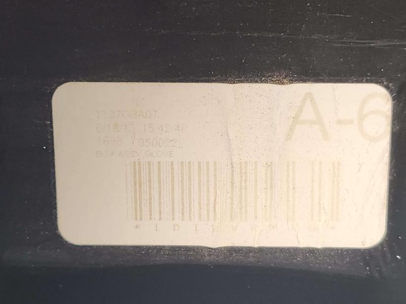2013 Honda Civic Glove Box