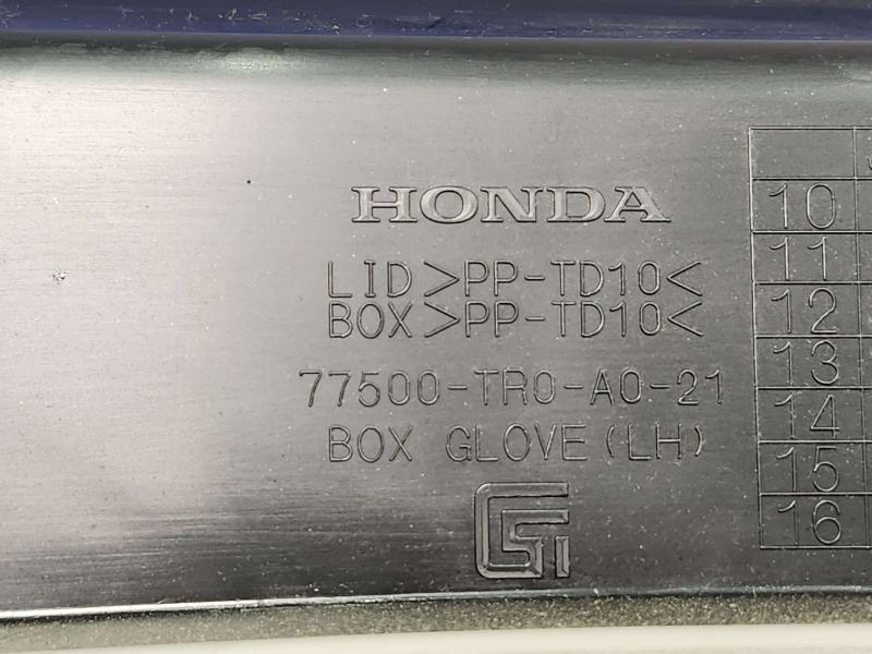 2013 Honda Civic Glove Box