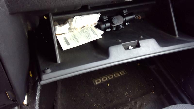 2006 - 2010 Dodge Charger Glove Box w/ Latch Slate Gray OEM
