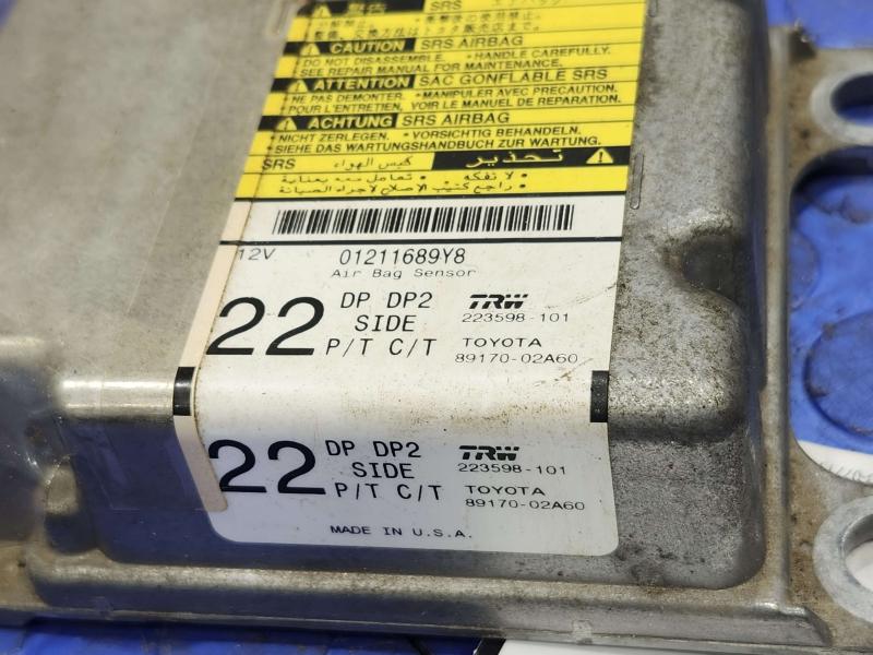 2011 Toyota Corolla Chassis Brain Box