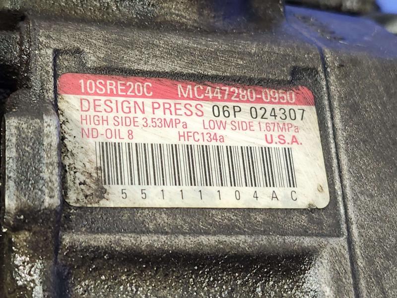 2012 Dodge Grand Caravan A/C Air Compressor