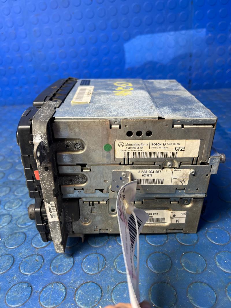 2003 Mercedes S-Class Audio & Visual Equip.(Radio)