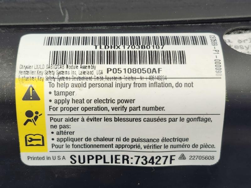 2013 Chrysler 300 Air Bag