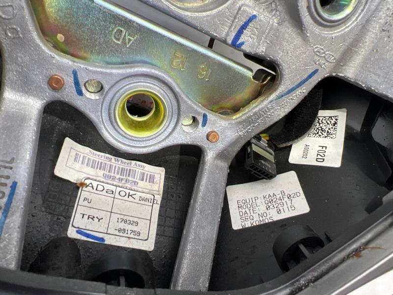 2017 Hyundai Elantra Steering Wheel
