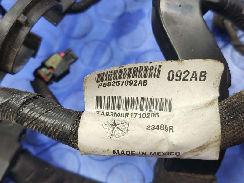 2018 Jeep Compass 2.4L 9 Speed Automatic 4x4 Engine Wiring Harness Genuine OEM 68257092AB