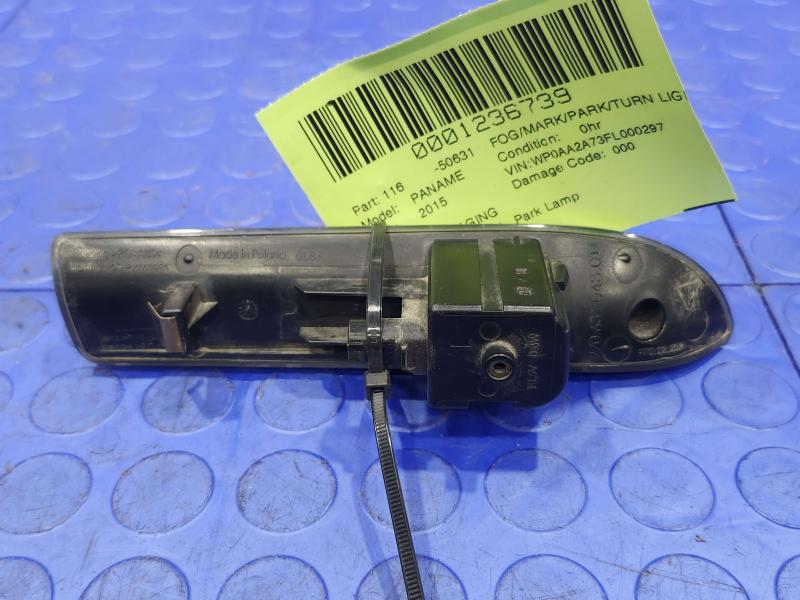 2015 Porsche Panamera Fog/Mark/Park/Turn Light/Lamp
