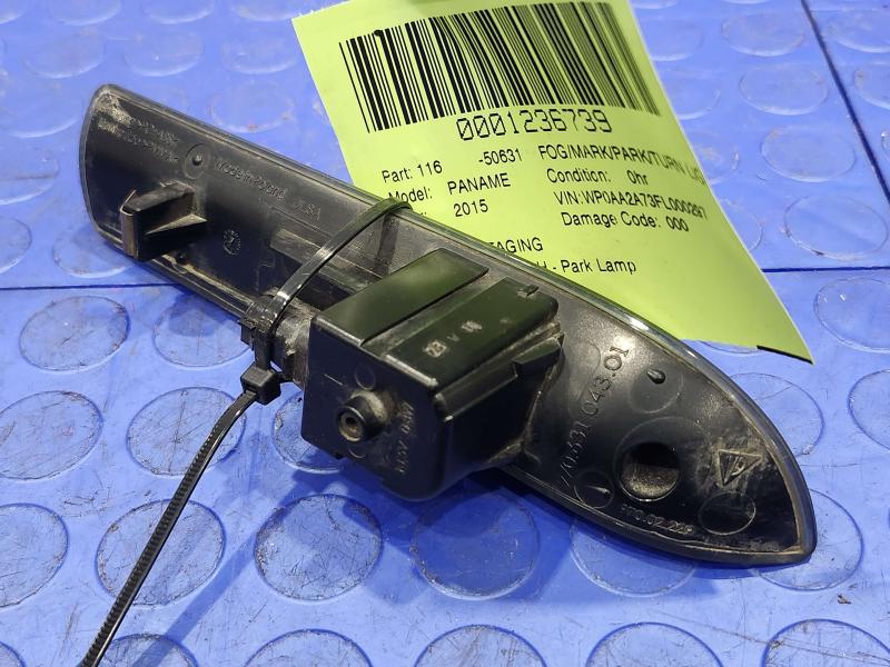 2015 Porsche Panamera Fog/Mark/Park/Turn Light/Lamp