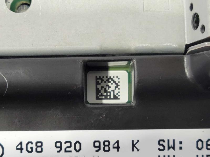 2014-2015 Audi A6 Instrument Cluster Speedometer Genuine OEM 4G8920984