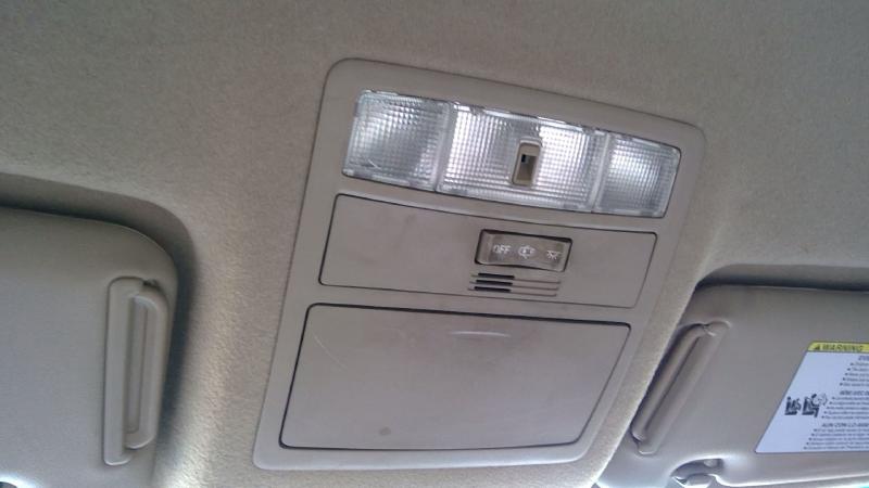 2011 Toyota Highlander Front Console