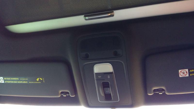 2015 - 2018 Audi A3 Roof Console Assembly w/ Sunroof - Black OEM