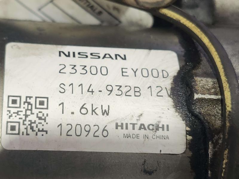 2013 Infiniti FX35 Starter Motor
