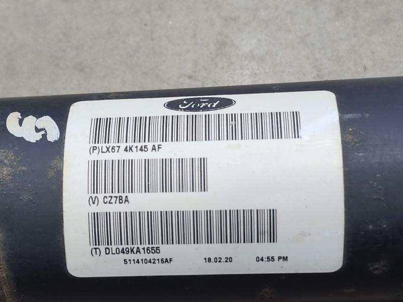 2020 Ford Escape Rear Drive Shaft