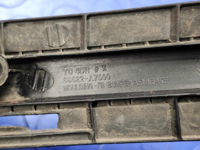 2014-2016 Kia Forte Sedan Lower Center Bumper Grille Genuine OEM 86522A7000