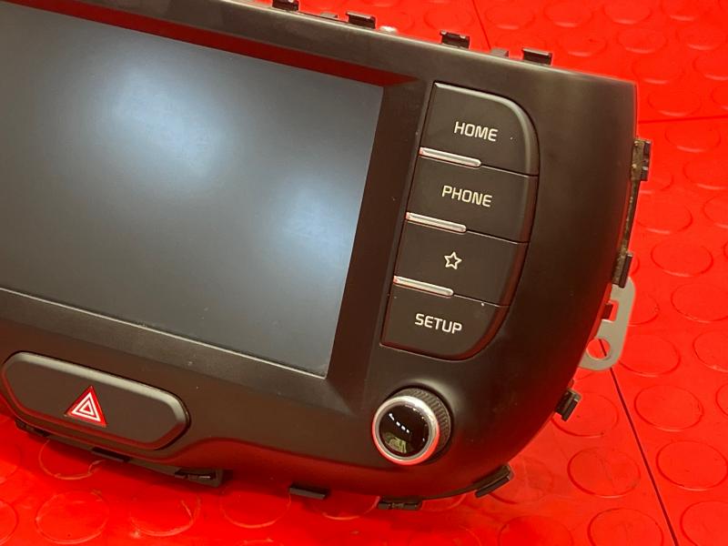 2020-2021 Kia Soul Radio Receiver / 7.0" Display Screen Assembly OEM 96160K0090WK