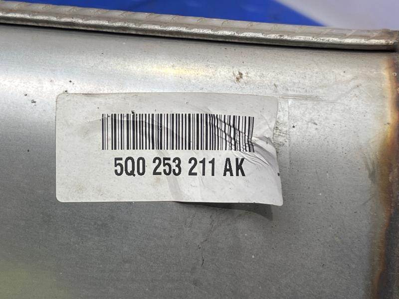 2015-2016 Audi A3 Front Exhaust Muffler Genuine OEM Part 5Q0253209AM 5Q0253211AK