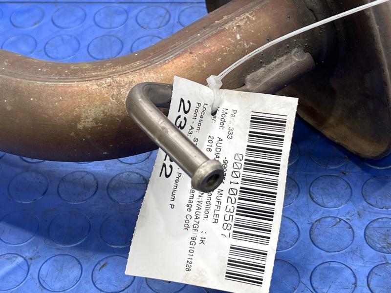 2015-2016 Audi A3 Front Exhaust Muffler Genuine OEM Part 5Q0253209AM 5Q0253211AK