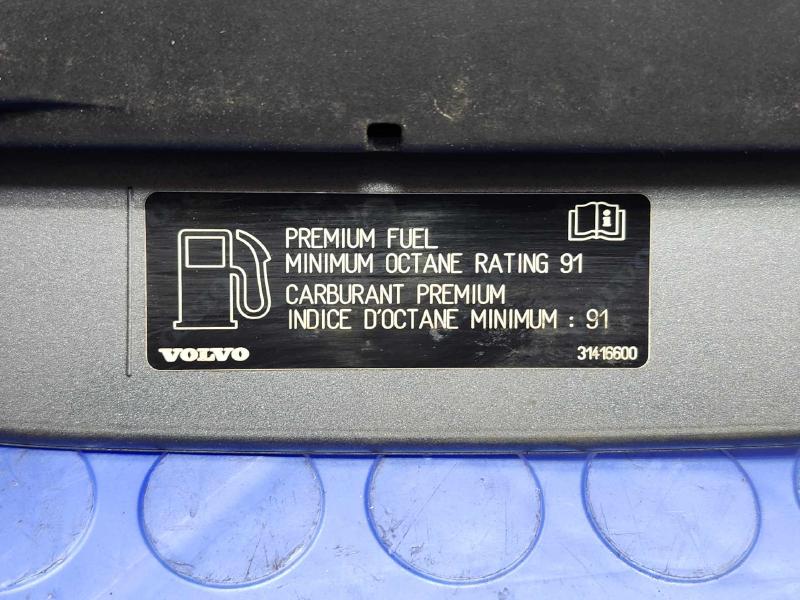 2017-2023 Volvo S90 V90 Fuel Fill Door Gas Flap Gray 714 Genuine OEM 31385383