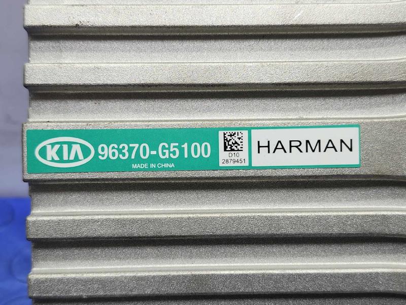 2017-2022 Kia Niro Radio Audio Amplifier Genuine OEM Part 96370G5100