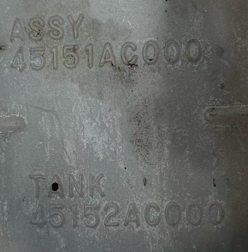 2002 - 2007 Subaru Impreza NON Turbo Coolant Expansion Tank OEM 45150AE000