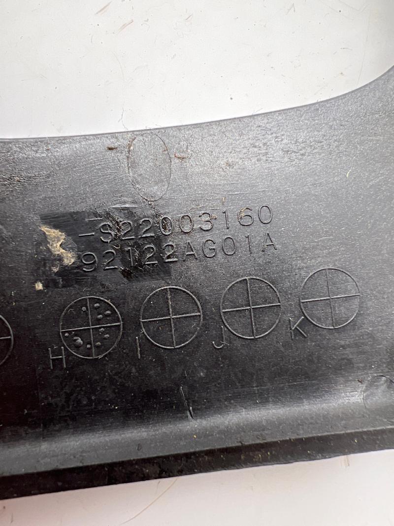 2005 - 2009 Subaru Outback Gear Shifter Surround Bezel OEM 92122AG01A
