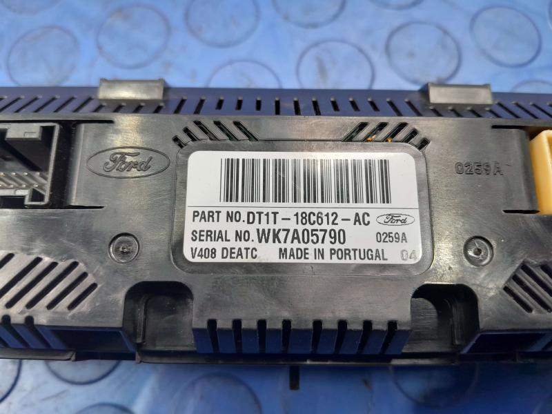 2014 Ford Transit Connect Heater A/C Control