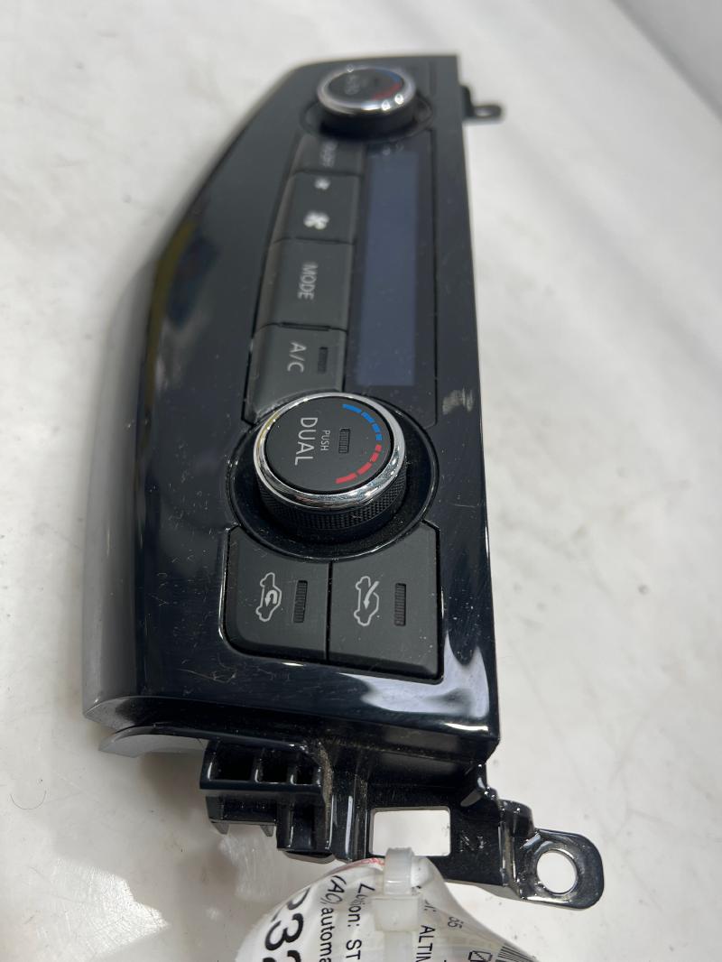 2013 Nissan Altima Heater A/C Control