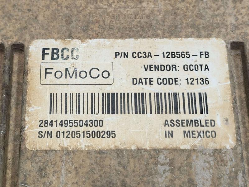 2012 Ford F-250 Super Duty Chassis Brain Box