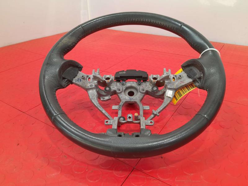 2013-2015 Nissan Altima Black Leather Steering Wheel Bare OEM 484303TA2A