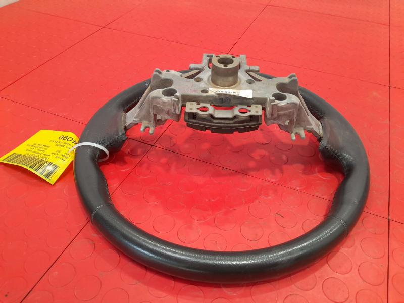 2013-2015 Nissan Altima Black Leather Steering Wheel Bare OEM 484303TA2A