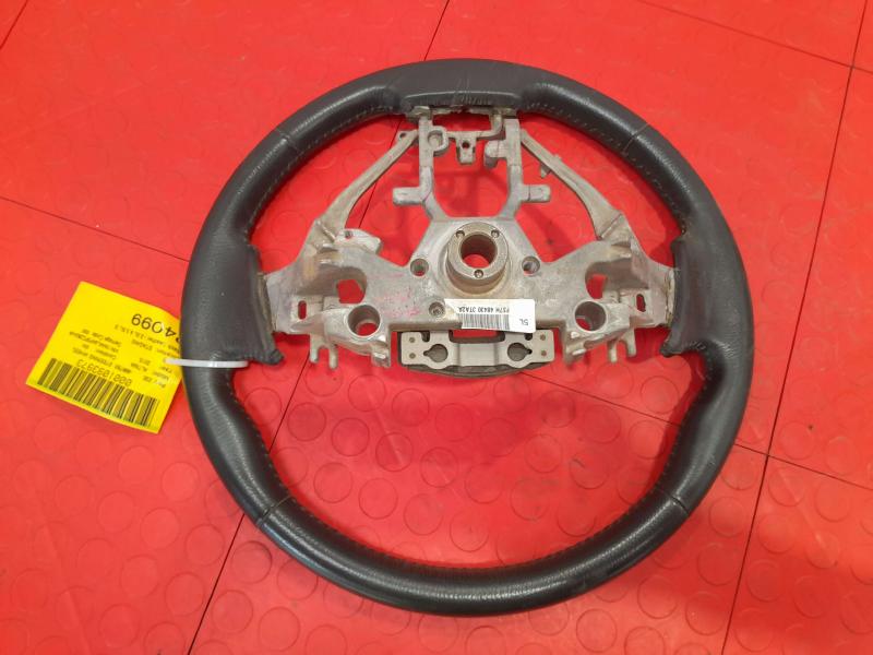 2013-2015 Nissan Altima Black Leather Steering Wheel Bare OEM 484303TA2A