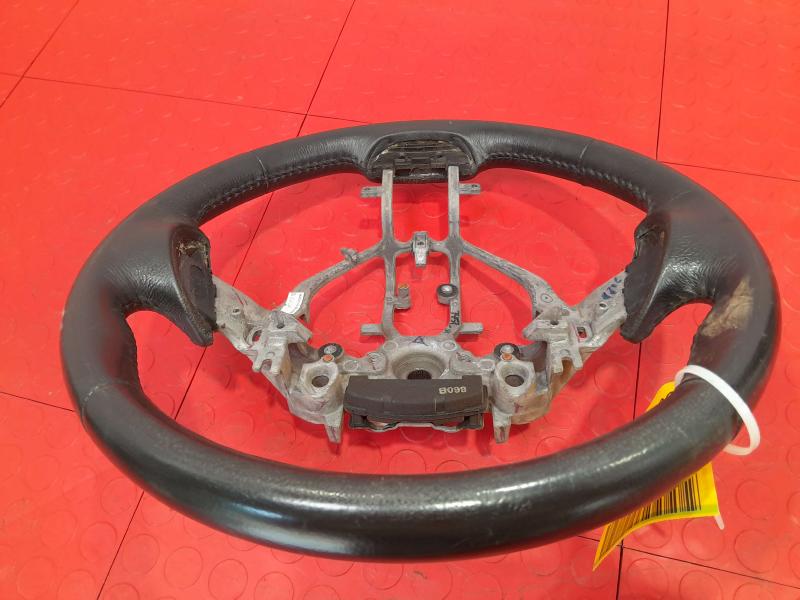2013-2015 Nissan Altima Black Leather Steering Wheel Bare OEM 484303TA2A