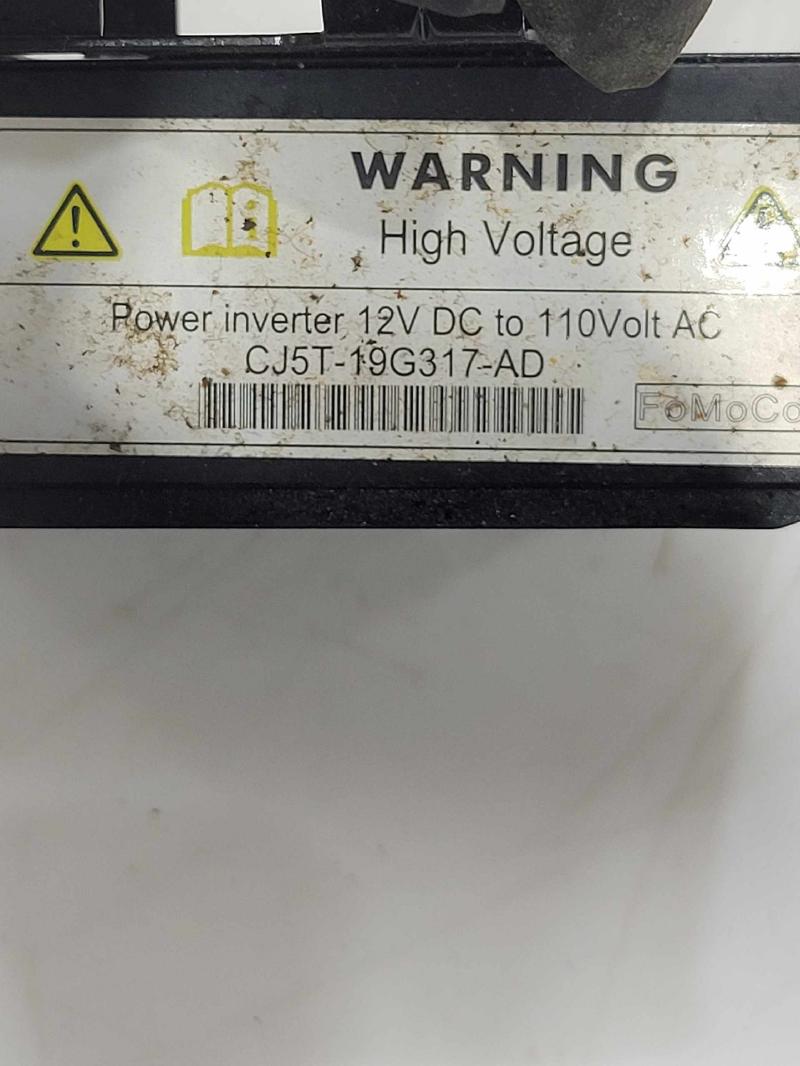 2013 - 2016 Ford Escape Power Inverter 110V OEM CJ5Z19G317B