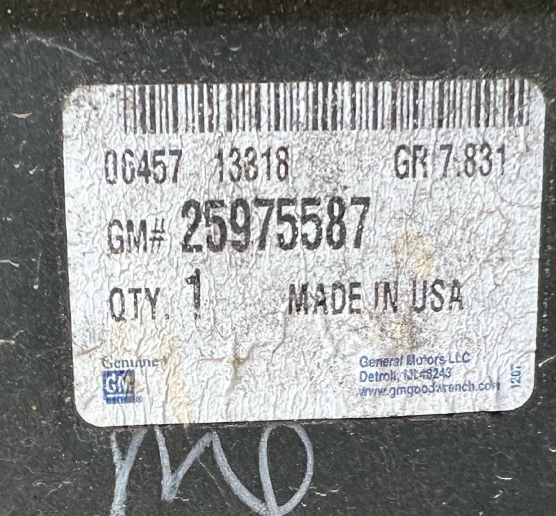 2012 Chevrolet Volt Bumper Cover - Rear