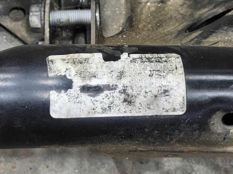 2012 Mercedes Benz ML350 W166 Front Crossmember Subframe OEM 1663300900