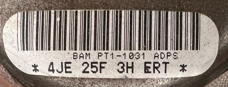 2012 Dodge Grand Caravan Air Bag