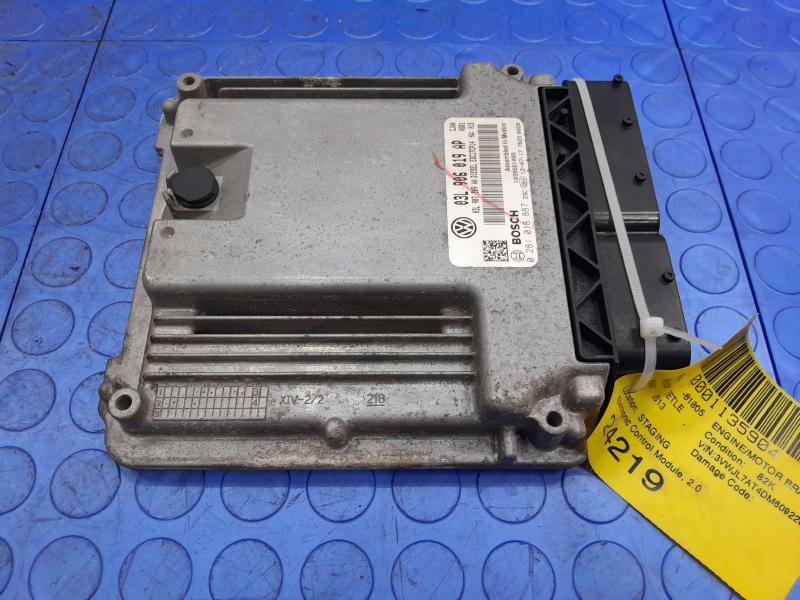 2013 Volkswagen Beetle Engine/Motor Brain Box
