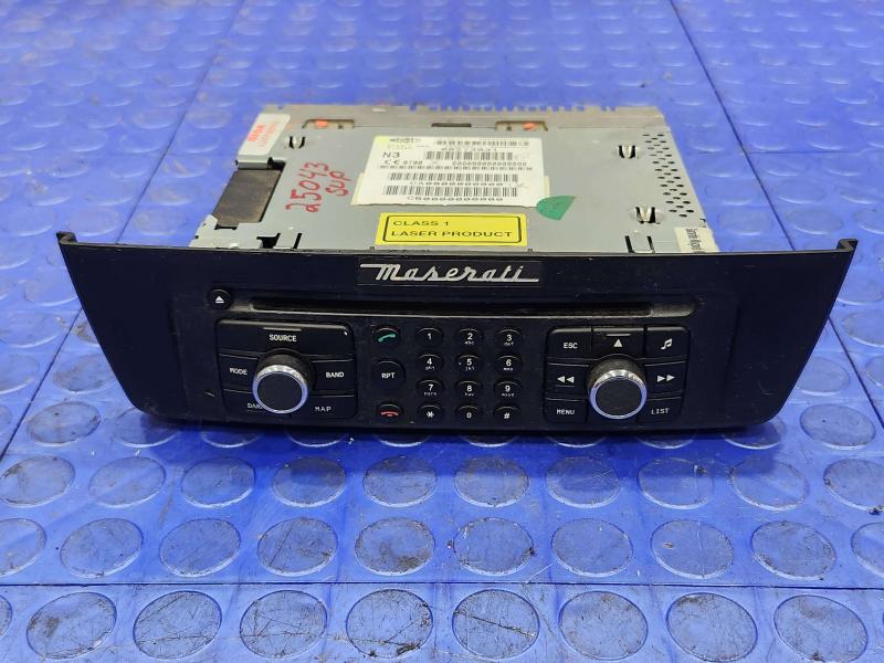 2011 Maserati Quattroporte Audio & Visual Equip.(Radio)