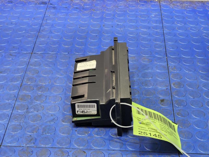 2003-2006 Lincoln Towncar Automatic Temperature Climate Control Panel OEM 3W1H18C612AJ