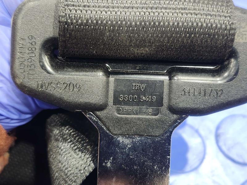 2017 BMW X1 Rear Seat Belt