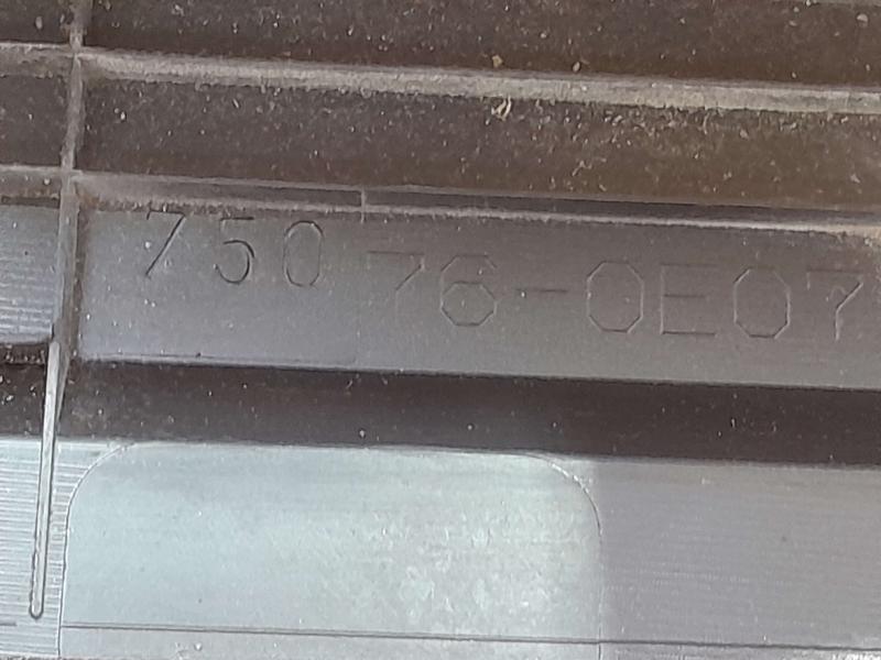 2018 Toyota Highlander Rear Door Moulding