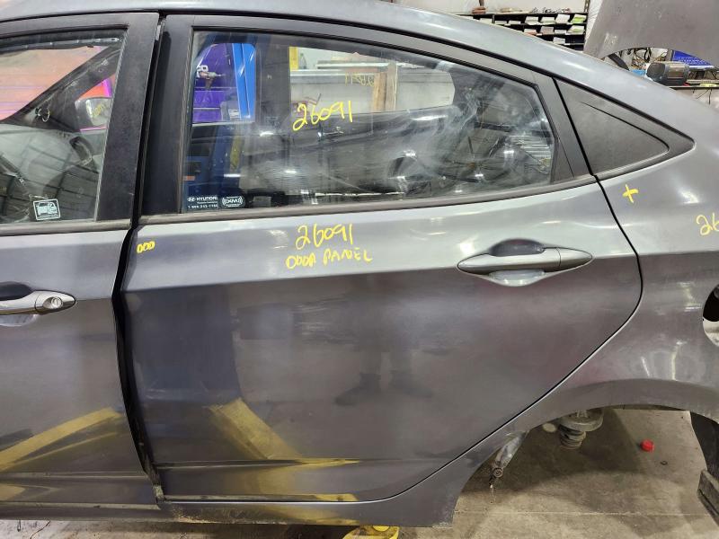 2013 Hyundai Accent Rear Door